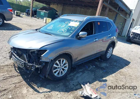 2019 Nissan Rogue Sv из США, поврежденный, VIN KNMAT2MV9KP558324